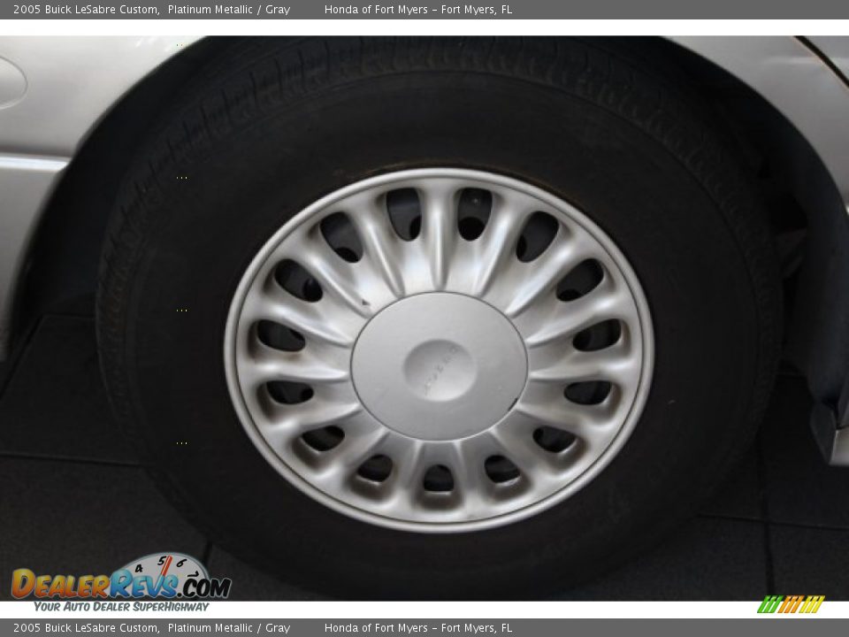 2005 Buick LeSabre Custom Platinum Metallic / Gray Photo #11