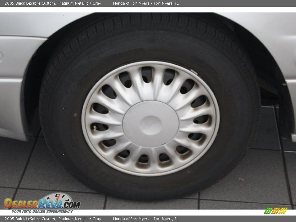 2005 Buick LeSabre Custom Platinum Metallic / Gray Photo #12
