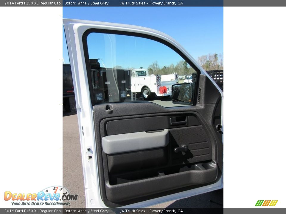 2014 Ford F150 XL Regular Cab Oxford White / Steel Grey Photo #20