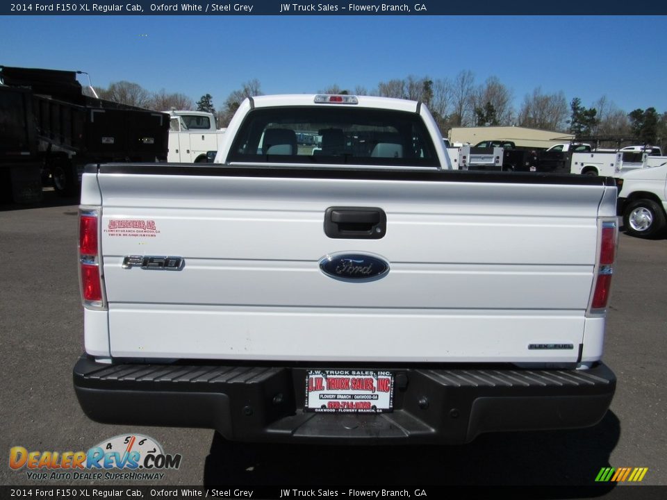 2014 Ford F150 XL Regular Cab Oxford White / Steel Grey Photo #21