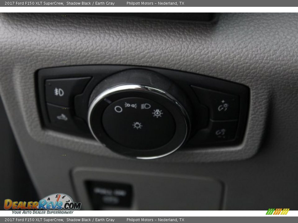 2017 Ford F150 XLT SuperCrew Shadow Black / Earth Gray Photo #21