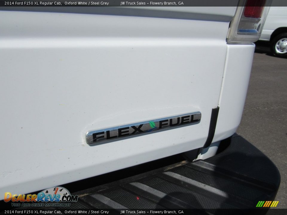 2014 Ford F150 XL Regular Cab Oxford White / Steel Grey Photo #22