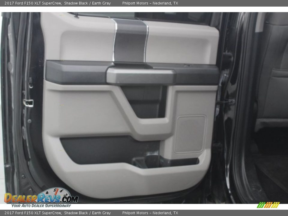 2017 Ford F150 XLT SuperCrew Shadow Black / Earth Gray Photo #22