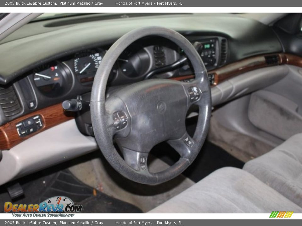 2005 Buick LeSabre Custom Platinum Metallic / Gray Photo #20