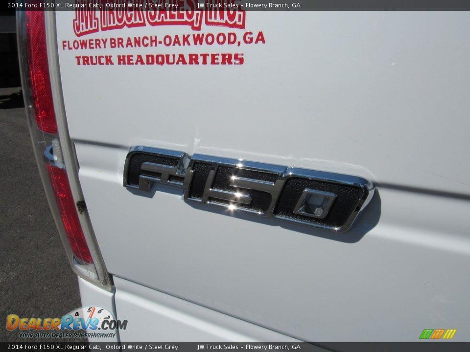 2014 Ford F150 XL Regular Cab Oxford White / Steel Grey Photo #23