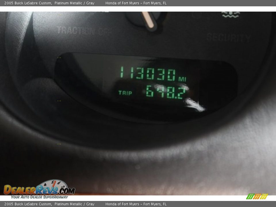 2005 Buick LeSabre Custom Platinum Metallic / Gray Photo #23