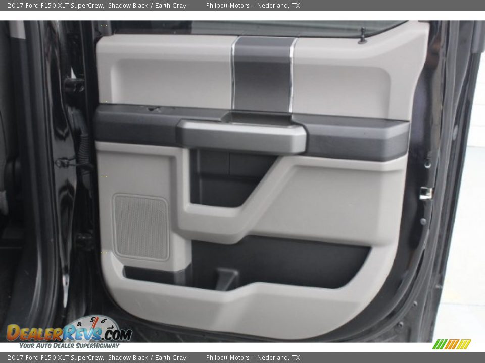 2017 Ford F150 XLT SuperCrew Shadow Black / Earth Gray Photo #27