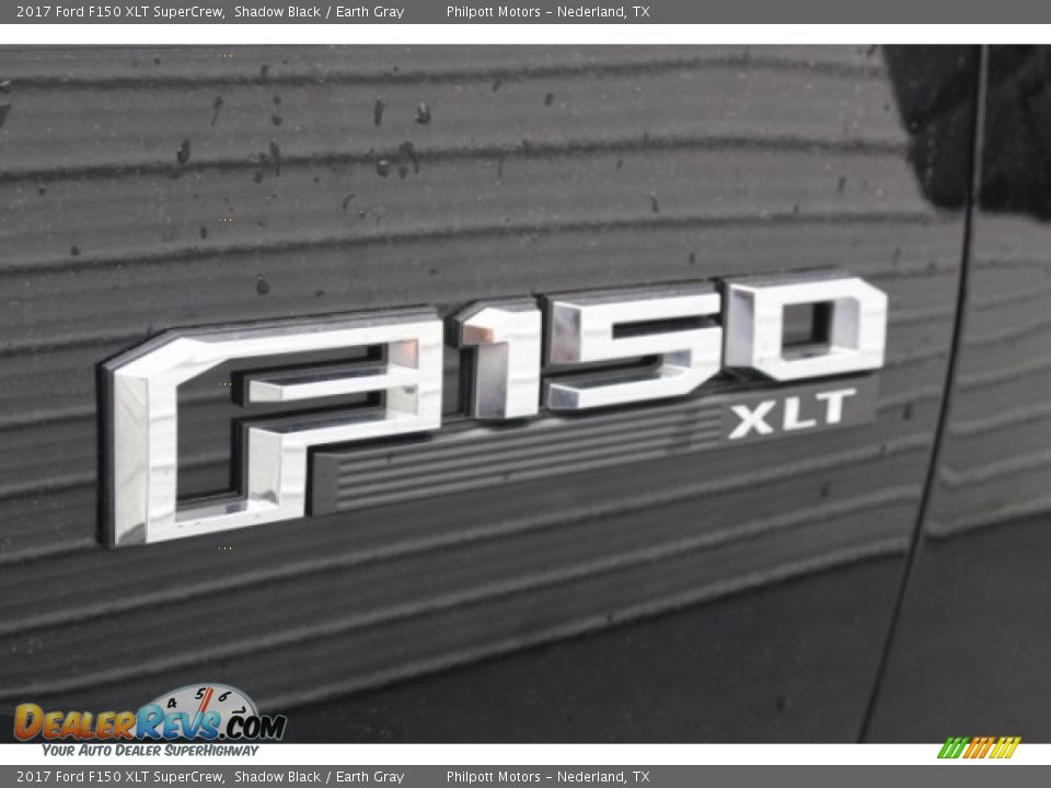 2017 Ford F150 XLT SuperCrew Shadow Black / Earth Gray Photo #32
