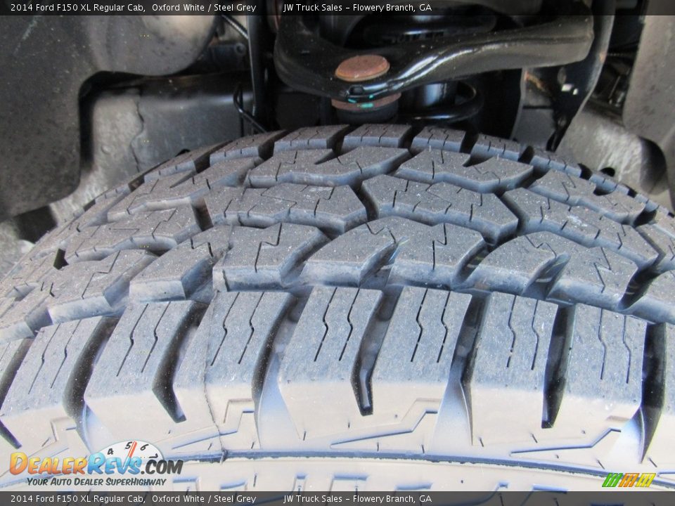 2014 Ford F150 XL Regular Cab Oxford White / Steel Grey Photo #29