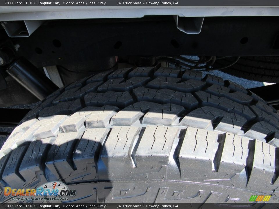 2014 Ford F150 XL Regular Cab Oxford White / Steel Grey Photo #35