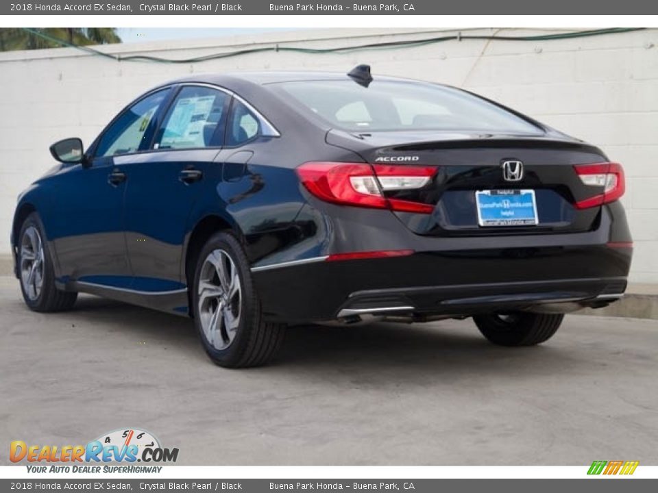 2018 Honda Accord EX Sedan Crystal Black Pearl / Black Photo #2