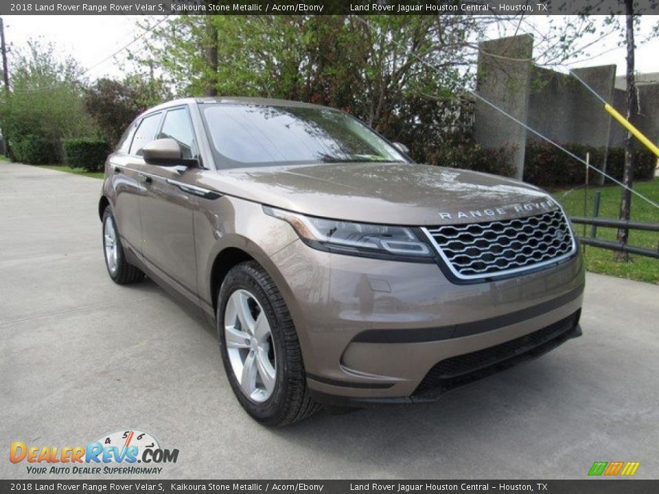 2018 Land Rover Range Rover Velar S Kaikoura Stone Metallic / Acorn/Ebony Photo #2