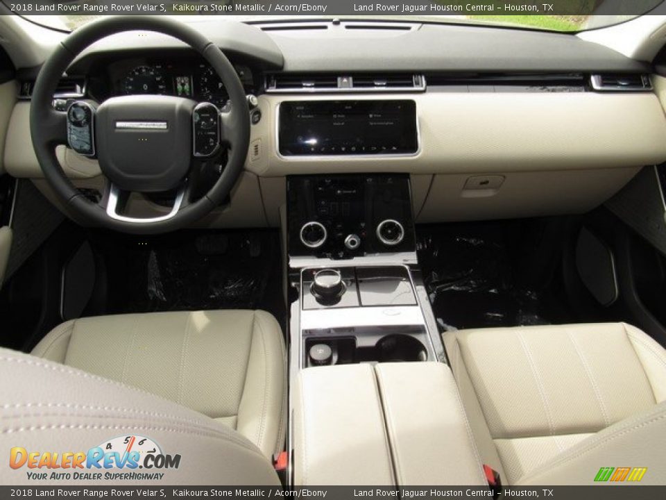 2018 Land Rover Range Rover Velar S Kaikoura Stone Metallic / Acorn/Ebony Photo #4
