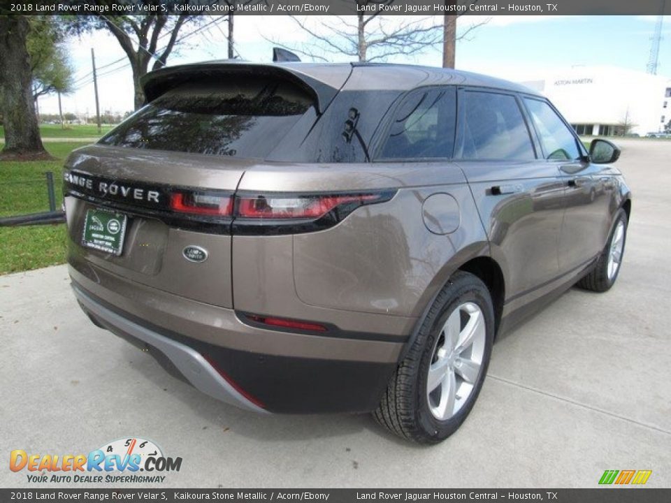 2018 Land Rover Range Rover Velar S Kaikoura Stone Metallic / Acorn/Ebony Photo #7