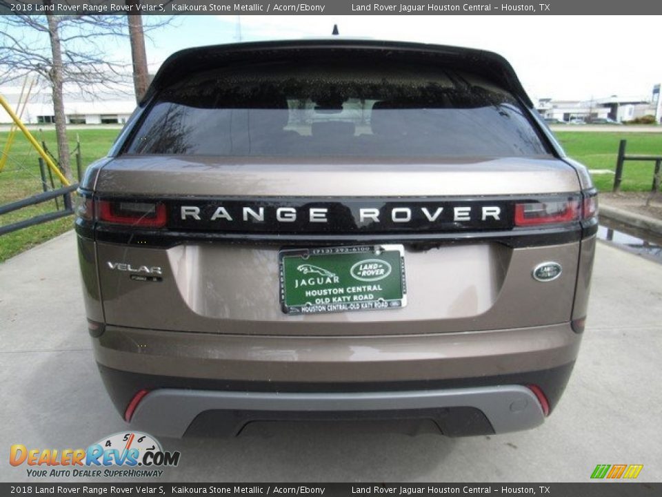 2018 Land Rover Range Rover Velar S Kaikoura Stone Metallic / Acorn/Ebony Photo #8
