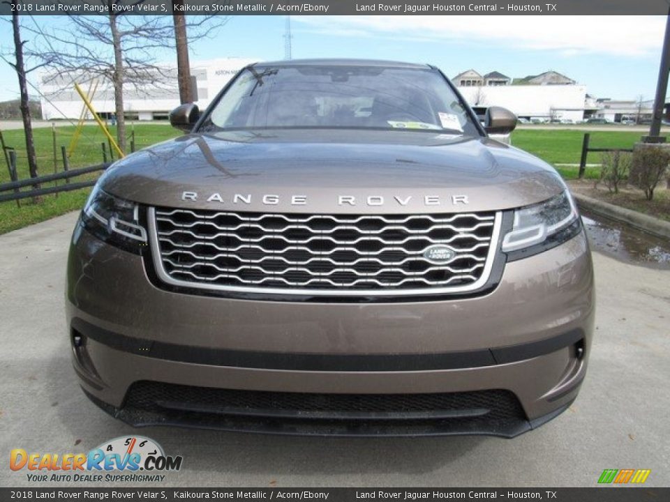 2018 Land Rover Range Rover Velar S Kaikoura Stone Metallic / Acorn/Ebony Photo #9