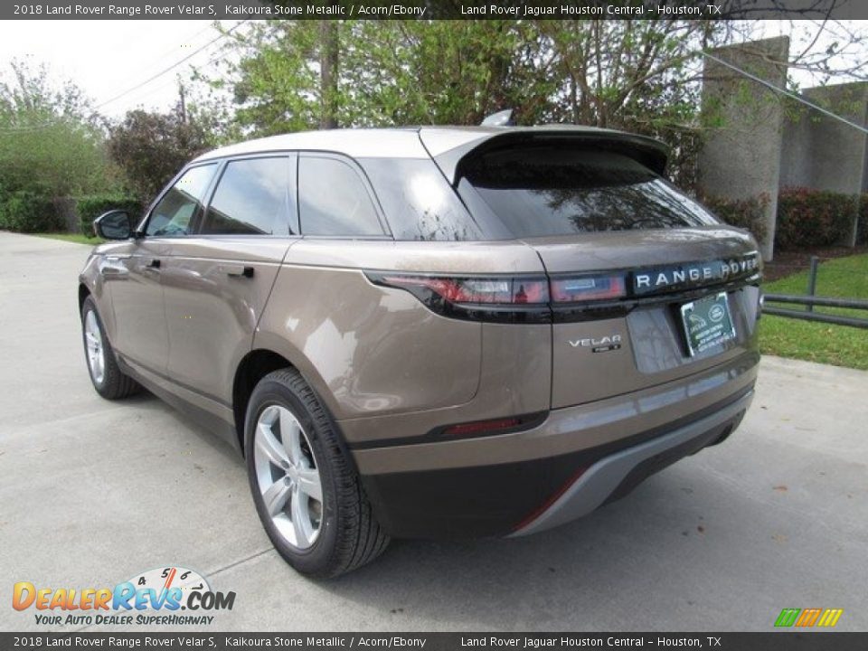 2018 Land Rover Range Rover Velar S Kaikoura Stone Metallic / Acorn/Ebony Photo #12