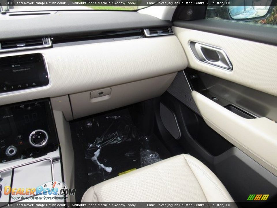 2018 Land Rover Range Rover Velar S Kaikoura Stone Metallic / Acorn/Ebony Photo #15