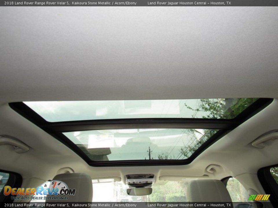 2018 Land Rover Range Rover Velar S Kaikoura Stone Metallic / Acorn/Ebony Photo #18