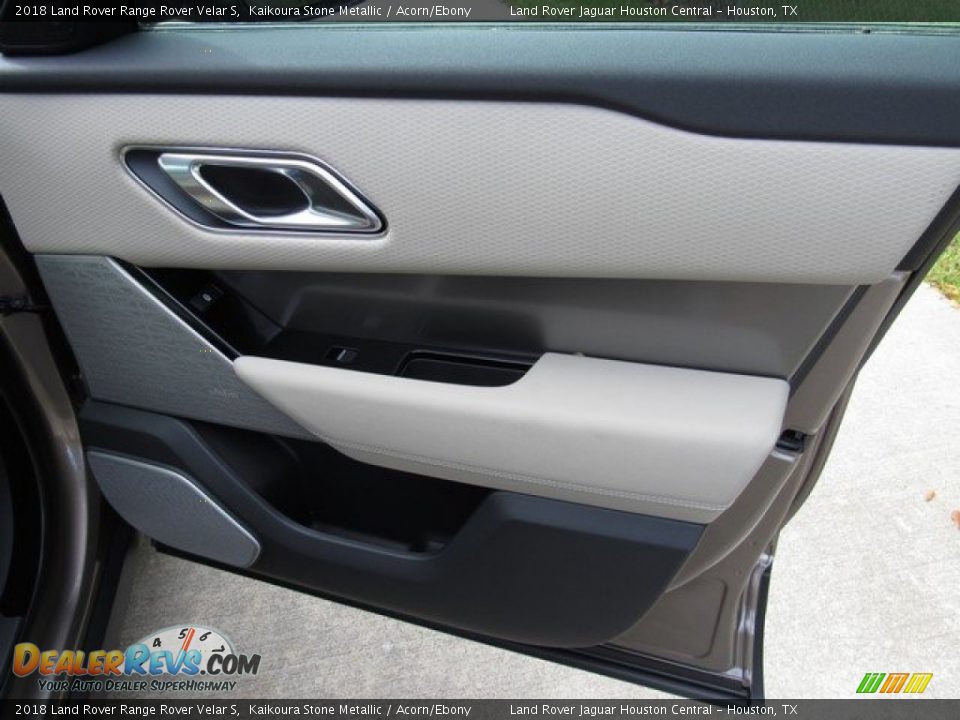 2018 Land Rover Range Rover Velar S Kaikoura Stone Metallic / Acorn/Ebony Photo #21