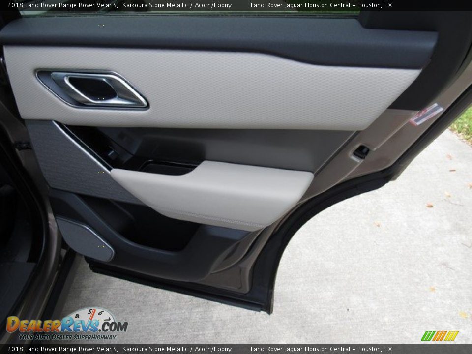 2018 Land Rover Range Rover Velar S Kaikoura Stone Metallic / Acorn/Ebony Photo #22