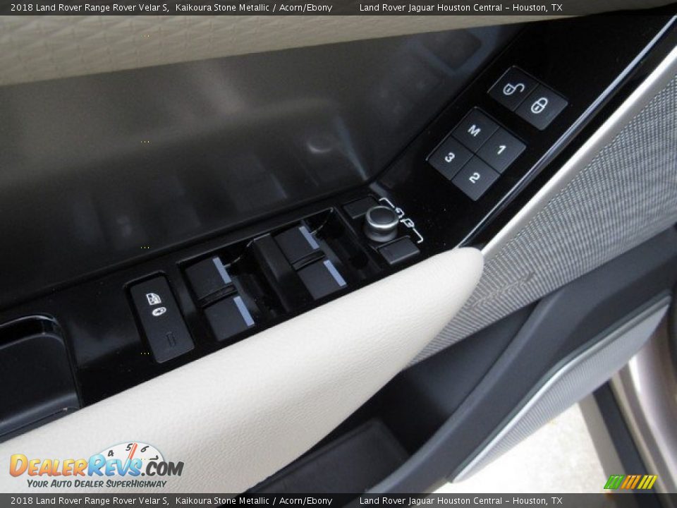 2018 Land Rover Range Rover Velar S Kaikoura Stone Metallic / Acorn/Ebony Photo #25