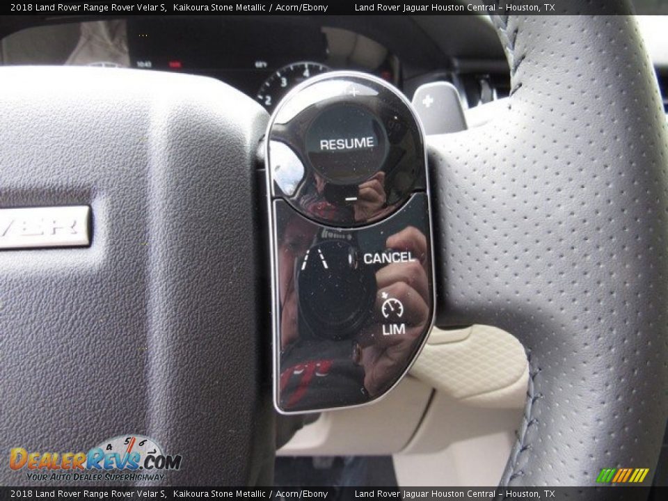 2018 Land Rover Range Rover Velar S Kaikoura Stone Metallic / Acorn/Ebony Photo #29