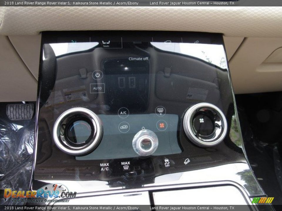 2018 Land Rover Range Rover Velar S Kaikoura Stone Metallic / Acorn/Ebony Photo #34