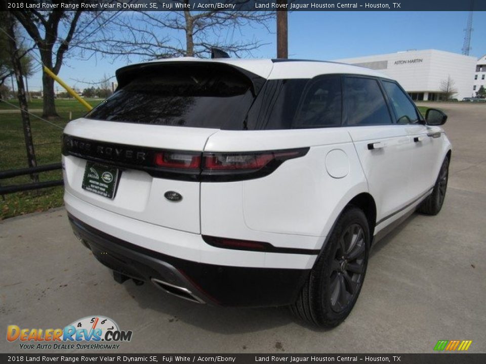 2018 Land Rover Range Rover Velar R Dynamic SE Fuji White / Acorn/Ebony Photo #7