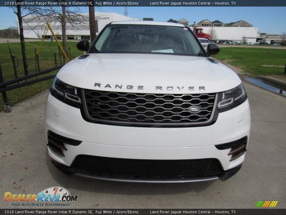 2018 Land Rover Range Rover Velar R Dynamic SE Fuji White / Acorn/Ebony Photo #9