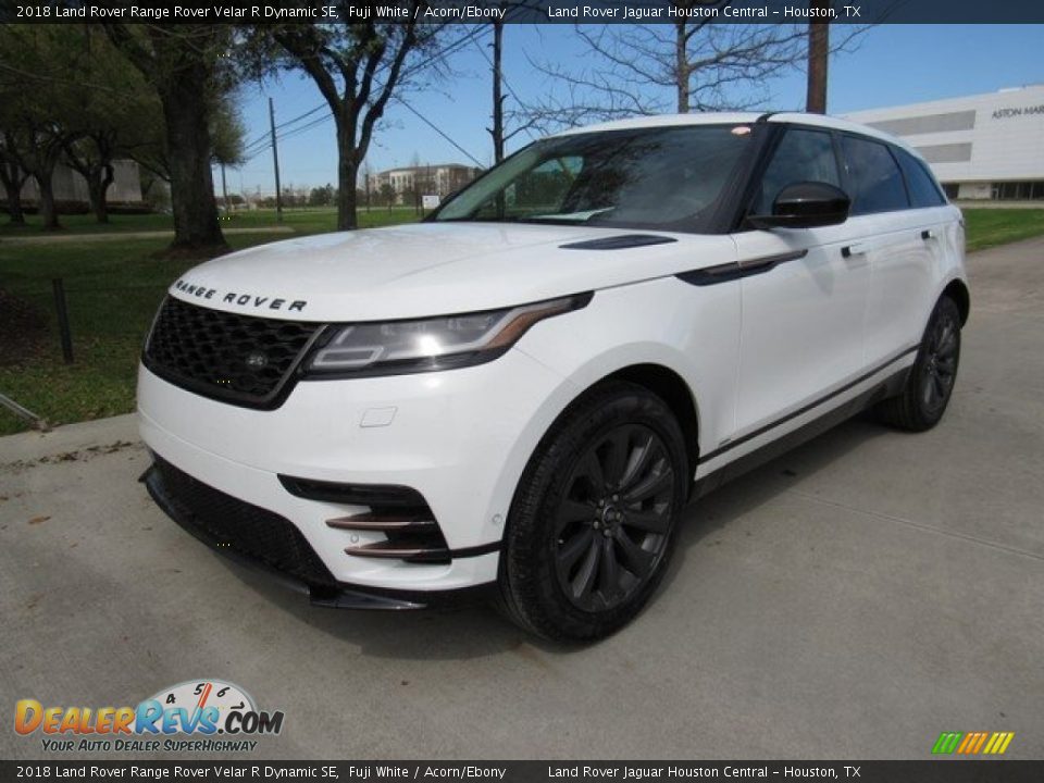 2018 Land Rover Range Rover Velar R Dynamic SE Fuji White / Acorn/Ebony Photo #10