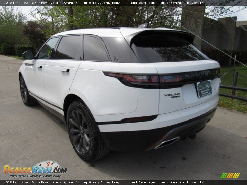 2018 Land Rover Range Rover Velar R Dynamic SE Fuji White / Acorn/Ebony Photo #12