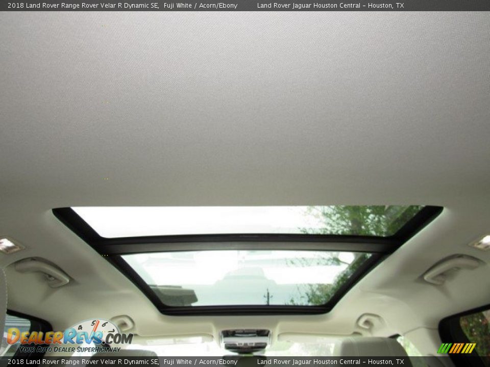 2018 Land Rover Range Rover Velar R Dynamic SE Fuji White / Acorn/Ebony Photo #18