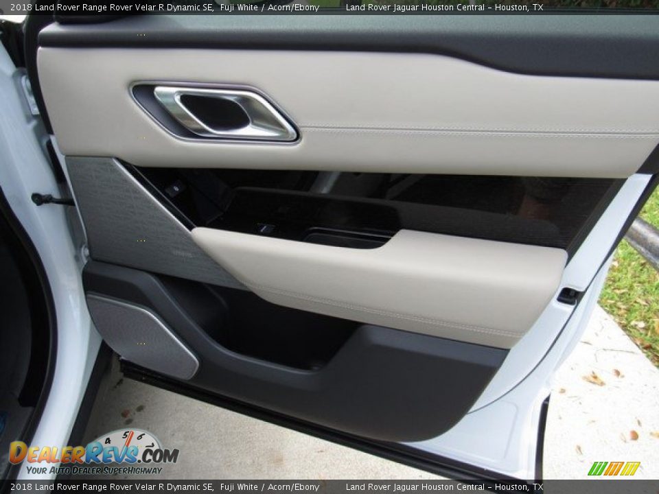 2018 Land Rover Range Rover Velar R Dynamic SE Fuji White / Acorn/Ebony Photo #21