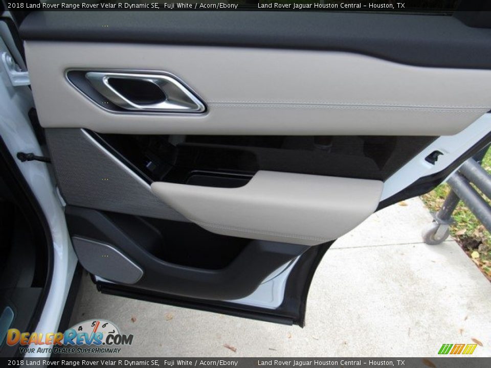2018 Land Rover Range Rover Velar R Dynamic SE Fuji White / Acorn/Ebony Photo #22