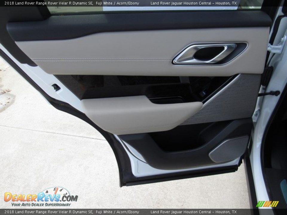 2018 Land Rover Range Rover Velar R Dynamic SE Fuji White / Acorn/Ebony Photo #23