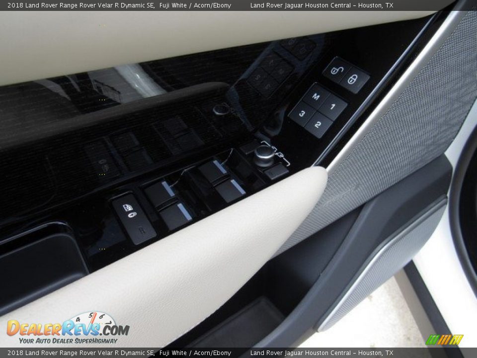 2018 Land Rover Range Rover Velar R Dynamic SE Fuji White / Acorn/Ebony Photo #25