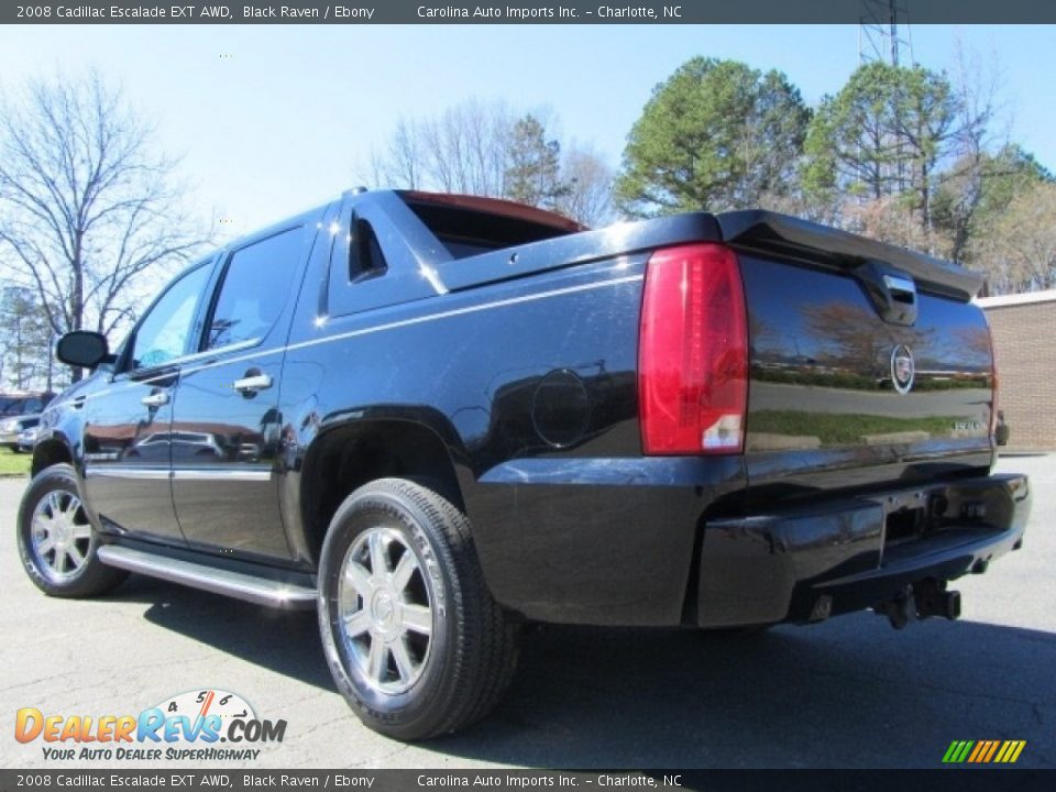 2008 Cadillac Escalade EXT AWD Black Raven / Ebony Photo #8