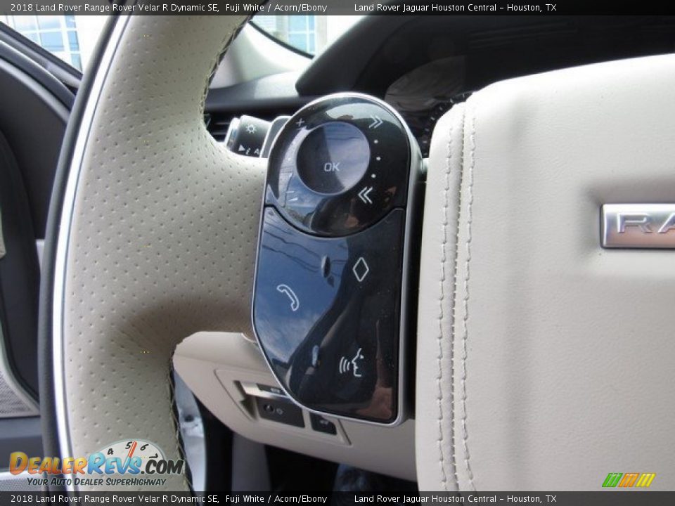 2018 Land Rover Range Rover Velar R Dynamic SE Fuji White / Acorn/Ebony Photo #28