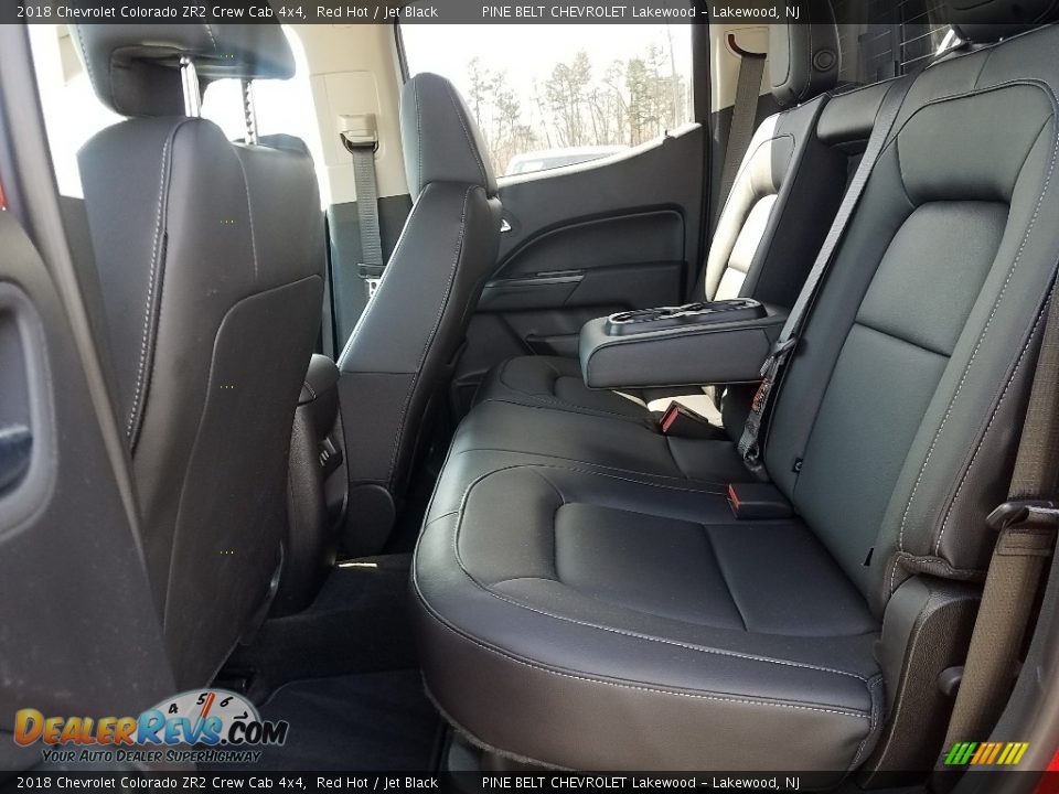 2018 Chevrolet Colorado ZR2 Crew Cab 4x4 Red Hot / Jet Black Photo #6