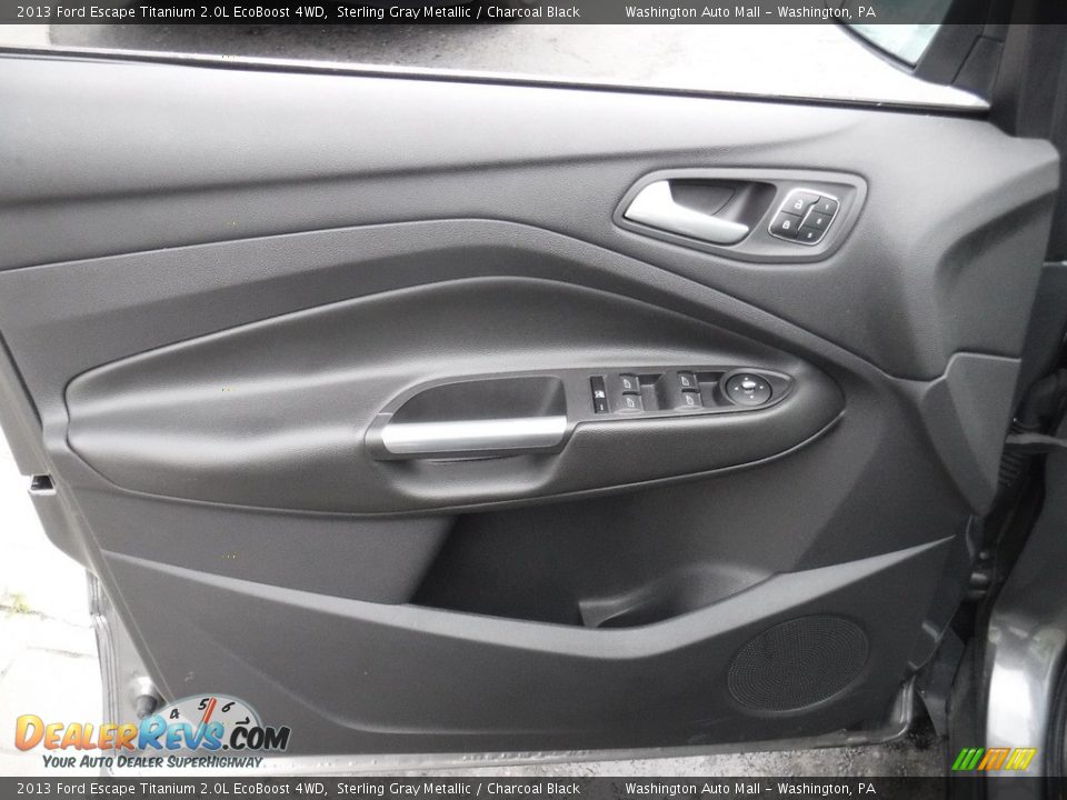 2013 Ford Escape Titanium 2.0L EcoBoost 4WD Sterling Gray Metallic / Charcoal Black Photo #13