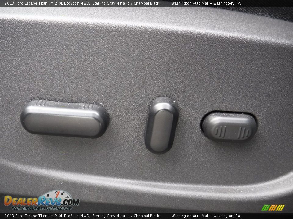 2013 Ford Escape Titanium 2.0L EcoBoost 4WD Sterling Gray Metallic / Charcoal Black Photo #16
