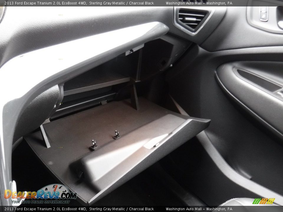 2013 Ford Escape Titanium 2.0L EcoBoost 4WD Sterling Gray Metallic / Charcoal Black Photo #21