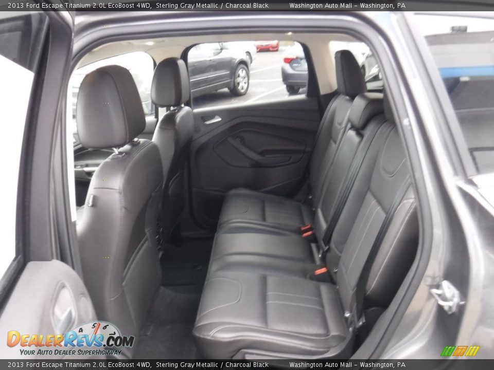2013 Ford Escape Titanium 2.0L EcoBoost 4WD Sterling Gray Metallic / Charcoal Black Photo #22