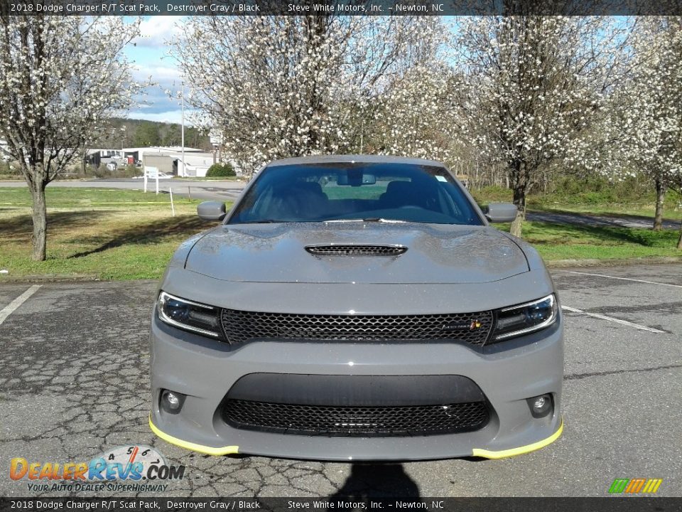 2018 Dodge Charger R/T Scat Pack Destroyer Gray / Black Photo #3