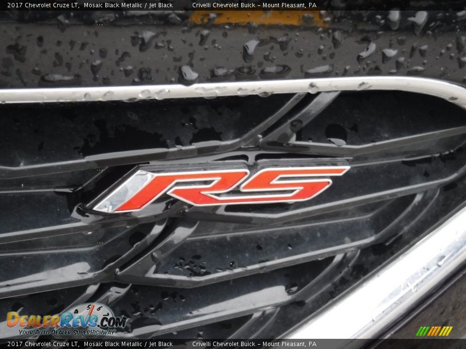 2017 Chevrolet Cruze LT Mosaic Black Metallic / Jet Black Photo #4