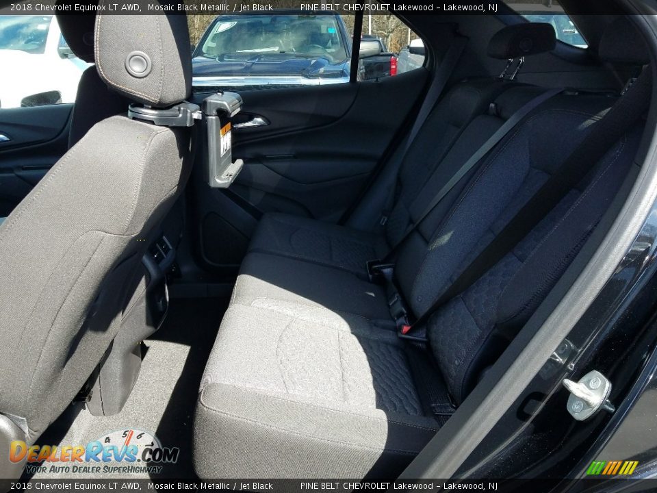 2018 Chevrolet Equinox LT AWD Mosaic Black Metallic / Jet Black Photo #6