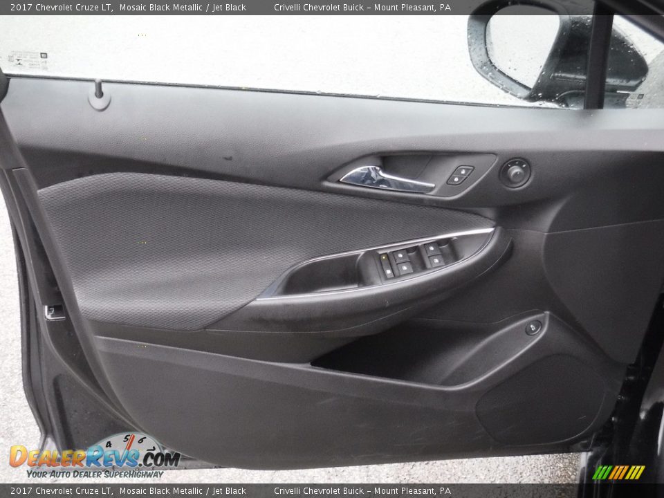2017 Chevrolet Cruze LT Mosaic Black Metallic / Jet Black Photo #13