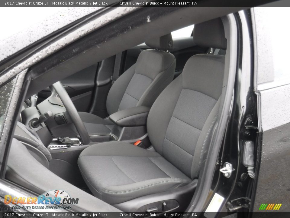 2017 Chevrolet Cruze LT Mosaic Black Metallic / Jet Black Photo #15