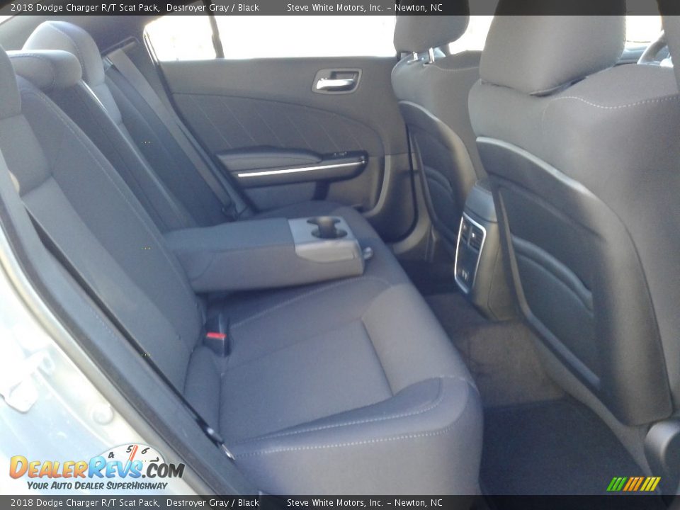 2018 Dodge Charger R/T Scat Pack Destroyer Gray / Black Photo #13